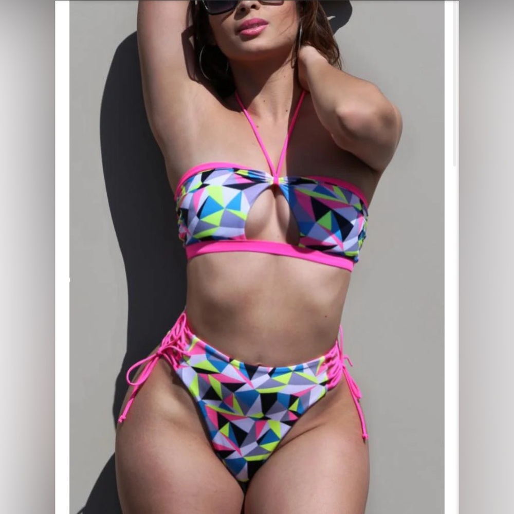 NWT Forever Young Havasu High Waisted Reversible Bottoms ~ Large